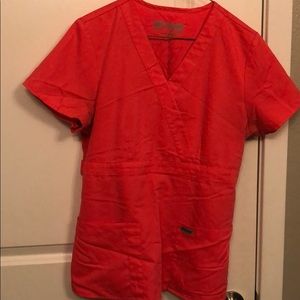 GREYS ANATOMY MEDIUM SCRUB TOP
